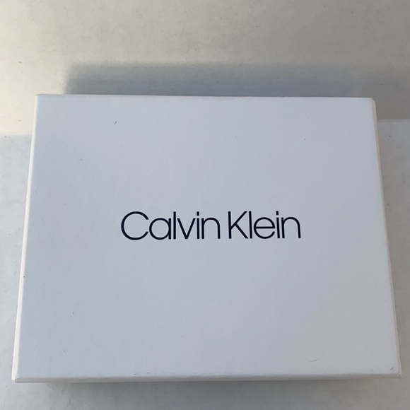 New CALVIN KLEIN Black Leather Mens Wallet - Picture 7 of 7
